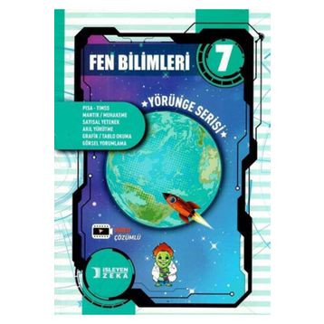 İşleyen Zeka Yayınları 7. Sınıf Yörünge Serisi Fen Bilimleri Soru Bankası