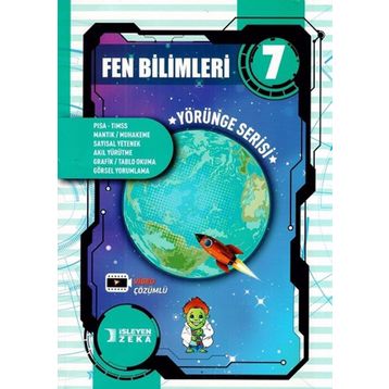 İşleyen Zeka Yayınları 7. Sınıf Yörünge Serisi Fen Bilimleri Soru Bankası