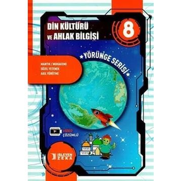 İşleyen Zeka Yayınları 8.Sınıf Galaksi Serisi Din Kültürü ve Ahlak Bilgisi Soru Bankası