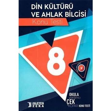 İşleyen Zeka Yayınları 8.Sınıf Galaksi Serisi Din Kültürü ve Ahlak Bilgisi Soru Bankası