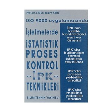 ISO 9000 Uygulamasında İşletmelerde İstatistik Proses Kontrol - y muh besim akin