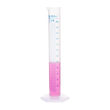 İsolab 500 ml Mavi Skala Plastik Mezür