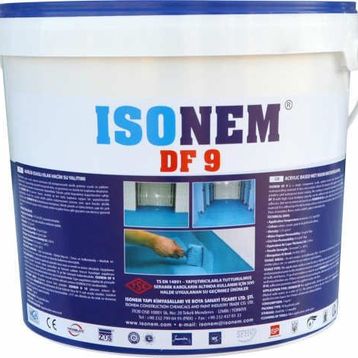 Isonem 18 kg DF 9 Akrilik Esaslı Islak Hacim Su Yalıtımı Malzemesi