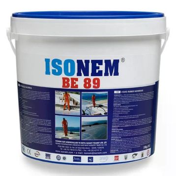 Isonem BE 89 18 kg Siyah Likit Kauçuk Membran