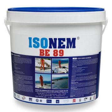 Isonem BE 89 18 kg Siyah Likit Kauçuk Membran