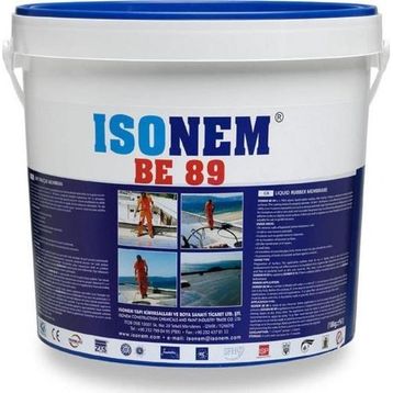 Isonem BE 89 18 kg Siyah Likit Kauçuk Membran