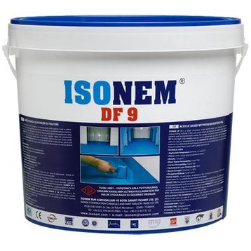 Isonem DF9 5 kg Akrilik Esaslı Islak Hacim Su Yalıtım Malzemesi