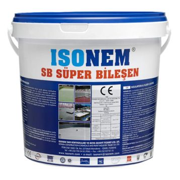 Isonem Gri 10 kg SB Süper Bileşen Su Yalıtımı