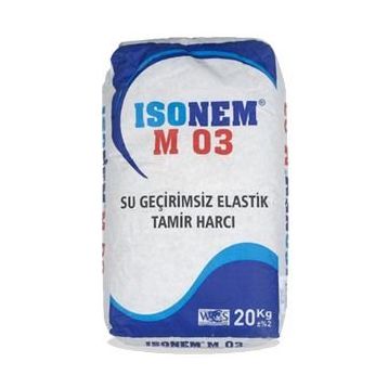 Isonem M03 Su Geçirimsiz Elastik 20 kg Tamir Harcı