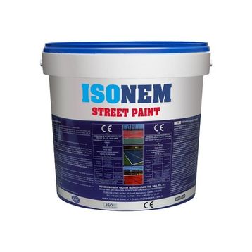 Isonem Street Paint 10 kg RAL 7042 Gri Beton Zemin Boyası