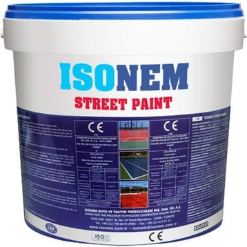 Isonem Street Paint 5 kg Kiremit Beton Zemin Boyası