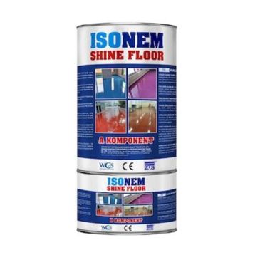 Isonem Yeşil 4.5 kg Shine Floor Parlak Zemin Kaplaması Set