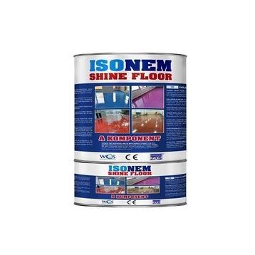 Isonem Yeşil 4.5 kg Shine Floor Parlak Zemin Kaplaması Set