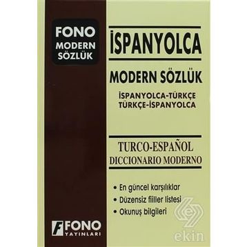 İSPANYOLCA MODERN SÖZLÜK İSPANYOLCA-TÜRKÇE / TÜRKÇE-İSPANYOLCA - KOLLEKTIF