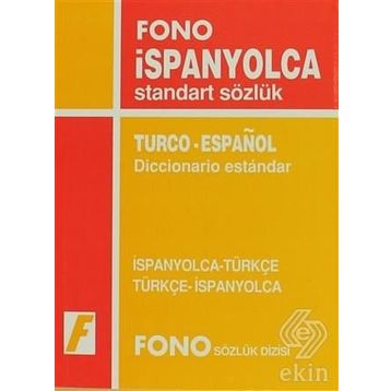 İSPANYOLCA STANDART SÖZLÜK İSPANYOLCA-TÜRKÇE / TÜRKÇE-İSPANYOLCA - GENEL
