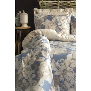 Issimo Home Deco Rose Pamuk Saten Çift Kişilik Nevresim Takımı