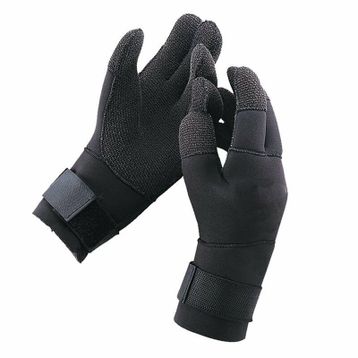 Ist Diving Kelvar 5 mm Yarı Kuru Siyah Eldiven