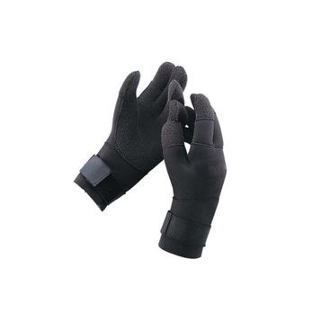 Ist Diving Kelvar 5 mm Yarı Kuru Siyah Eldiven