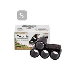 Ista Large Akvaryum Seramik Boru ve Moss Platformu