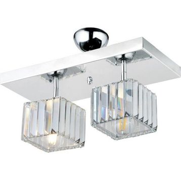 İstanbul Avize Lara Caka 2'li Krom K-01 Avize