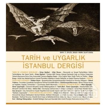 İstanbul Dergisi Sayı: 7 - Eylül 2015 - Kolektif