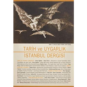 İstanbul Dergisi Sayı: 7 - Eylül 2015 - Kolektif