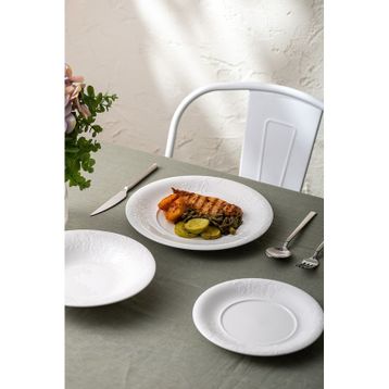 İstanbul Porselen Manolya 26 cm Servis Tabağı