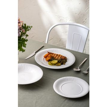 İstanbul Porselen Manolya 26 cm Servis Tabağı
