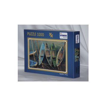 İstanbul Puzzle Kayıklar 1000 Parça Puzzle