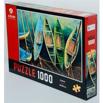 İstanbul Puzzle Kayıklar 1000 Parça Puzzle