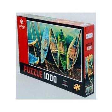 İstanbul Puzzle Kayıklar 1000 Parça Puzzle