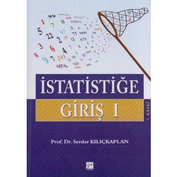 İSTATİSTİĞE GİRİŞ 1 - SERDAR KILIÇKAPLAN