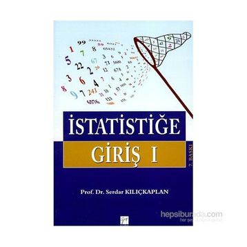 İSTATİSTİĞE GİRİŞ 1 - SERDAR KILIÇKAPLAN