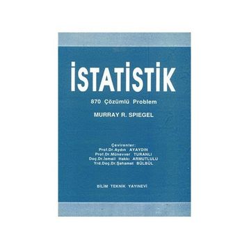 İSTATISTIK - LARRY J. STEPHENS;MURRAY R. SPIEGEL