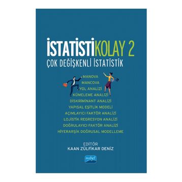 İstatistikolay 2 Çok Değişkenli İstatistik - Ayşe Bilicioğlu Güneş
