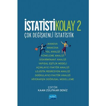 İstatistikolay 2 Çok Değişkenli İstatistik - Ayşe Bilicioğlu Güneş