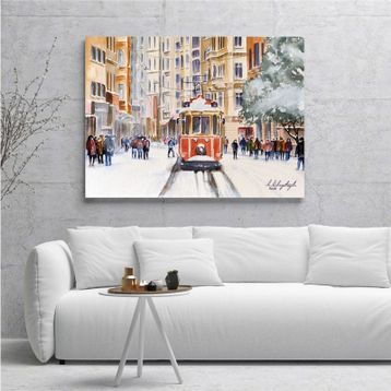 İstiklal Caddesi Kanvas Tablo