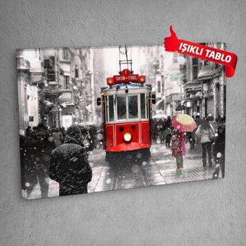 İstiklal Caddesi Kanvas Tablo