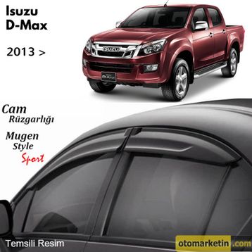 ısuzu D Max 2013 Mügen Cam Rüzgarlığı