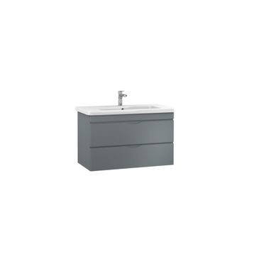 Isvea Neo Gri 100 cm Lavabo Dolabı