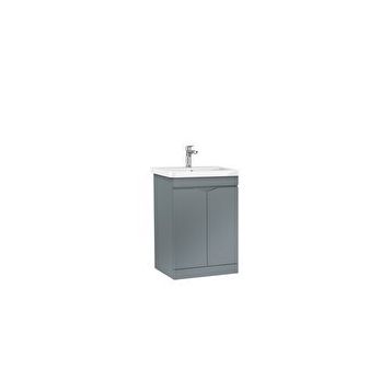 Isvea Neo Gri 60 cm Lavabo Dolabı