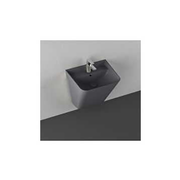Isvea Sott Aqua 50 cm Antrasit Asma Monoblok Lavabo