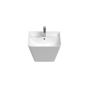 Isvea Sott Aqua 50 cm Beyaz Asma Monoblok Lavabo