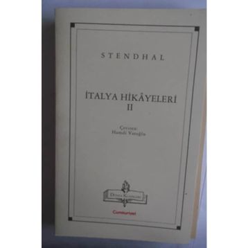 İtalya Hikayeleri II - Stendhal