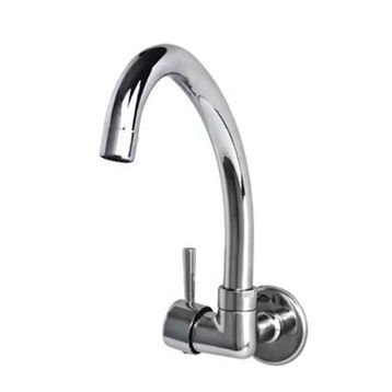 İtimat Delta Duvardan Krom Lavabo Evye Bataryası
