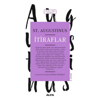 İTİRAFLAR - SAINT AUGUSTINUS