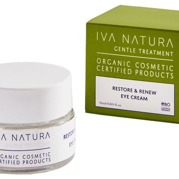Iva Natura 15 ml Samandağ Biber Özlü Organik Göz Altı Torba ve Morluk Karşıtı Göz Çevresi Krem