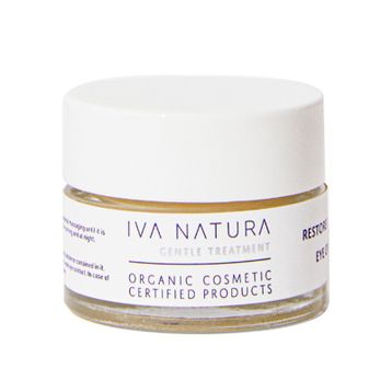 Iva Natura 15 ml Samandağ Biber Özlü Organik Göz Altı Torba ve Morluk Karşıtı Göz Çevresi Krem
