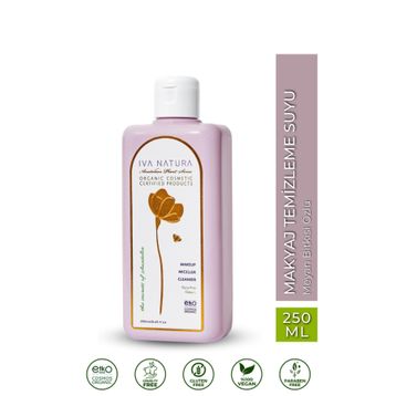 Iva Natura 250 ml Meyan Bitkisi Özlü Organik Makyaj Temizleme Suyu