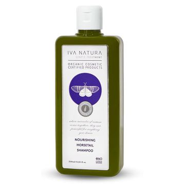 Iva Natura 350 ml Hyaluronik Asit İçeren ve At kuyruğu Bitkisi Özlü Organik Besleyici Şampuan